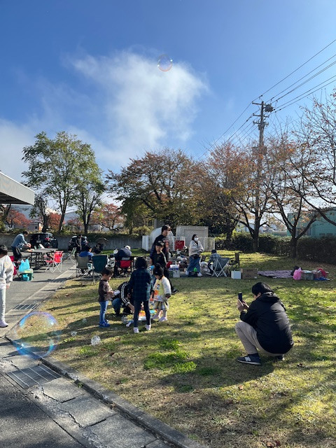 食べた、遊んだ、スタンド・バイ・ミー♪ 秋空デイキャンプDAY